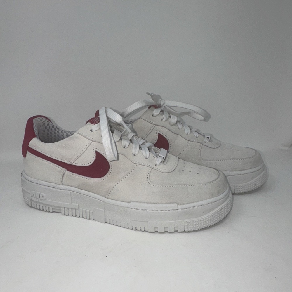 Nike Air Force AF1 Pixel Summit White Mystic Hibiscus Women's Shoes DQ5570-100